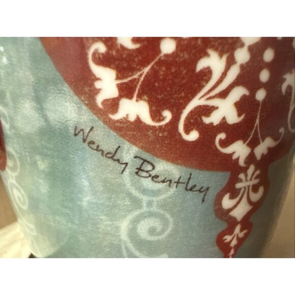 NWT Cypress Home Ceramic Coffee Mug 17 oz New Holiday Wendy Bentley Design - Picture 8 of 8